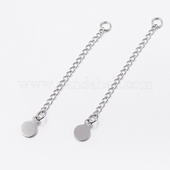 Tarnish Resistant 304 Stainless Steel Chain Extender&nbsp;STAS-K165-04B