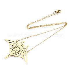 201 Stainless Steel Pendant Necklaces&nbsp;LS-NJEW-T009-JN071-2-40