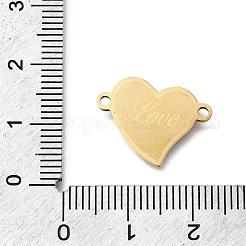 201 Stainless Steel Connector Charms&nbsp;STAS-B143-03C-G