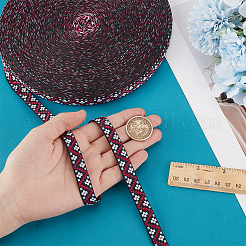 National Style Polyester Ribbons&nbsp;SRIB-WH0011-309B