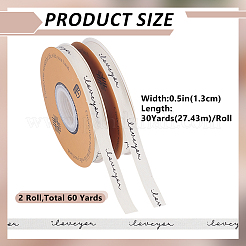 30 Yards Cotton Ribbon&nbsp;OCOR-WH0070-296B