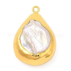 Golden Plated Brass Pendants&nbsp;KK-M251-19G