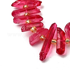 Natural Quartz Crystal Beads Strands&nbsp;G-F800-E10