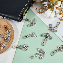 24Pcs 4 Styles Alloy Pendant Decorations&nbsp;HJEW-GO00211