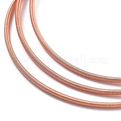 Iron Spring Chains Stretch Bracelets&nbsp;BJEW-M057-01B