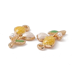 Alloy Enamel Pendants&nbsp;ENAM-K066-09C