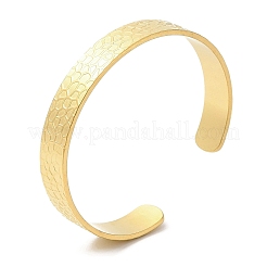 Ion Plating(IP) 304 Stainless Steel Bangles&nbsp;BJEW-L682-024G