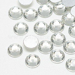 Flat Back Glass Rhinestone Cabochons&nbsp;RGLA-T090-SS16-01