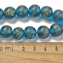 Handmade Lampwork Beads Strands&nbsp;BLOW-D006-07H