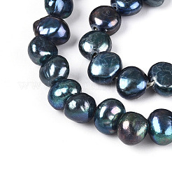 Natural Cultured Freshwater Pearl Beads Strands&nbsp;PEAR-I004-01C
