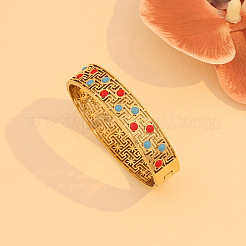 Hollow 304 Stainless Steel Hinged Bangles for Women&nbsp;FS-WG5FB75-03