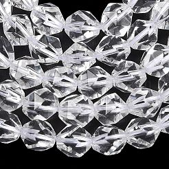 Synthetic Quartz Crystal Beads Strands&nbsp;G-Z119-A42-01