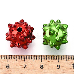 UV Plating Opaque Acrylic Beads&nbsp;PACR-T017-07