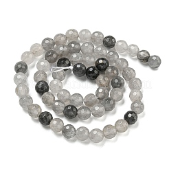 Natural Cloudy Quartz Beads Strands&nbsp;G-E571-A08-01