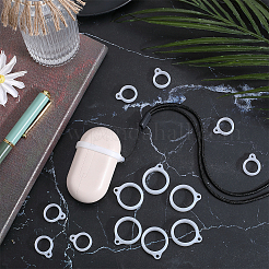 60Pcs 2 Style Silicone Pendant&nbsp;SIL-GF0001-43D