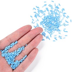 Opaque Colours Glass Bugle Beads&nbsp;SEED-N005-001-B05
