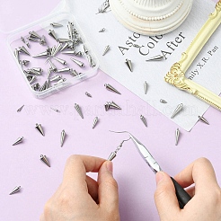 80Pcs 8 Styles Stainless Steel Pendants&nbsp;STAS-CJ0002-85
