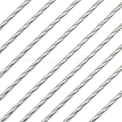 5M Braided Round PU Leather Jewelry Cord&nbsp;OCOR-GF0004-96A-04