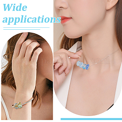 64Pcs 10 Styles Opaque Resin European Beads&nbsp;RESI-ME0001-36