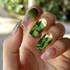 1Pc Plastic Nail Art Image Templates&nbsp;AJEW-PH0006-32D