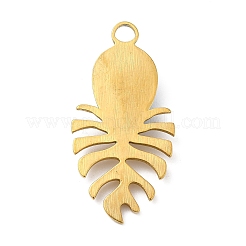 Real 18K Gold Plated 304 Stainless Steel Pendants&nbsp;STAS-A084-18G-03