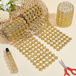 Acrylic & Rhinestone Mesh Wrap Roll&nbsp;DIY-WH0899-697A