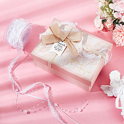 1 Roll Polyester Flower Lace Trims&nbsp;OCOR-HY0001-08A