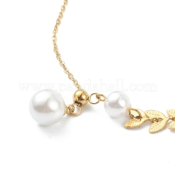 304 Stainless Steel Pendant Necklaces&nbsp;NJEW-K118-30G