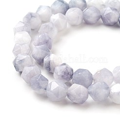 Natural White Jade Beads Strands&nbsp;G-F545-E