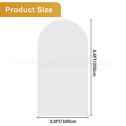 1Pc Polyester & Spandex Wedding Arch Cover Cloth&nbsp;DIY-CN0004-09B-03