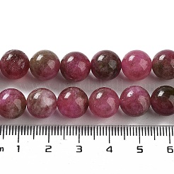 Natural Jade Imitation Watermelon Tourmaline Beads Strands&nbsp;G-NH0006-A01-03-1