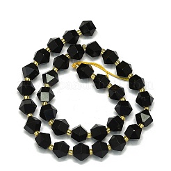 Natural Obsidian Beads Strands&nbsp;G-I376-A38-01