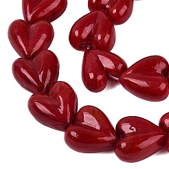 Handmade Lampwork Beads Strands&nbsp;LAMP-Q041-05E