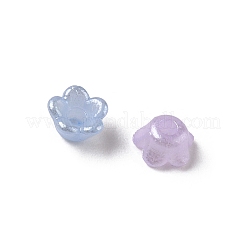 Pearlized ABS Plastic Bead Caps&nbsp;KY-G032-01A