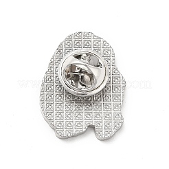 Dog Enamel Pin with Brass Butterfly Clutches&nbsp;LS-JEWB-A006-06F