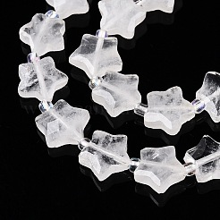 Natural Quartz Crystal Beads Strands&nbsp;G-T138-186