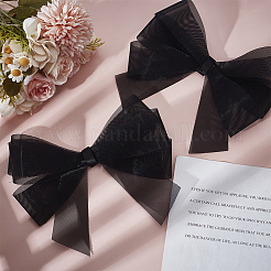1Pair Organza Bowknots&nbsp;DIY-DR0001-77
