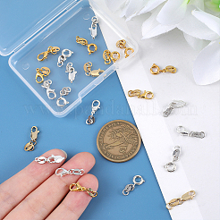 24Pcs 6 Styles Brass Spring Ring Clasps&nbsp;FIND-PH0009-98