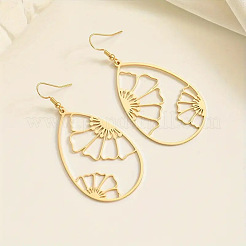 201 Stainless Steel Dangle Earrings&nbsp;FS-WGC9A22-01