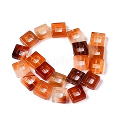 Natural Red Agate Beads Strands&nbsp;G-N342-102A