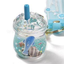 Mixed Bottle Acrylic Pendant Keychain Decoration&nbsp;KEYC-D018-06