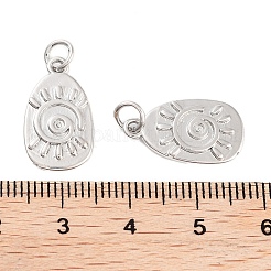 Rack Plating Brass Pendants&nbsp;KK-C056-06P