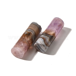 Natural Amethyst Lace Agate Pendants&nbsp;G-A244-08A