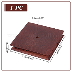 Wood Display Pedestals&nbsp;WOOD-WH0034-78B