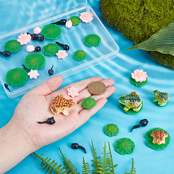 41Pcs 11 Styles Resin Display Decorations&nbsp;DJEW-PH0001-70