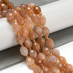 Natural Sunstone Beads Strands&nbsp;G-N342-59