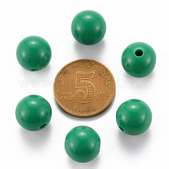 Opaque Acrylic Beads&nbsp;MACR-S370-C12mm-24