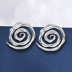 304 Stainless Steel Stud Earrings for Women&nbsp;EJEW-K306-15P