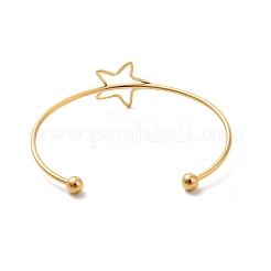 Star 201 Stainless Steel Cuff Bangles for Women Girls&nbsp;STAS-K247-01G
