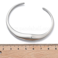 304 Stainless Steel Cuff Bangles for Women&nbsp;BJEW-B108-06P
